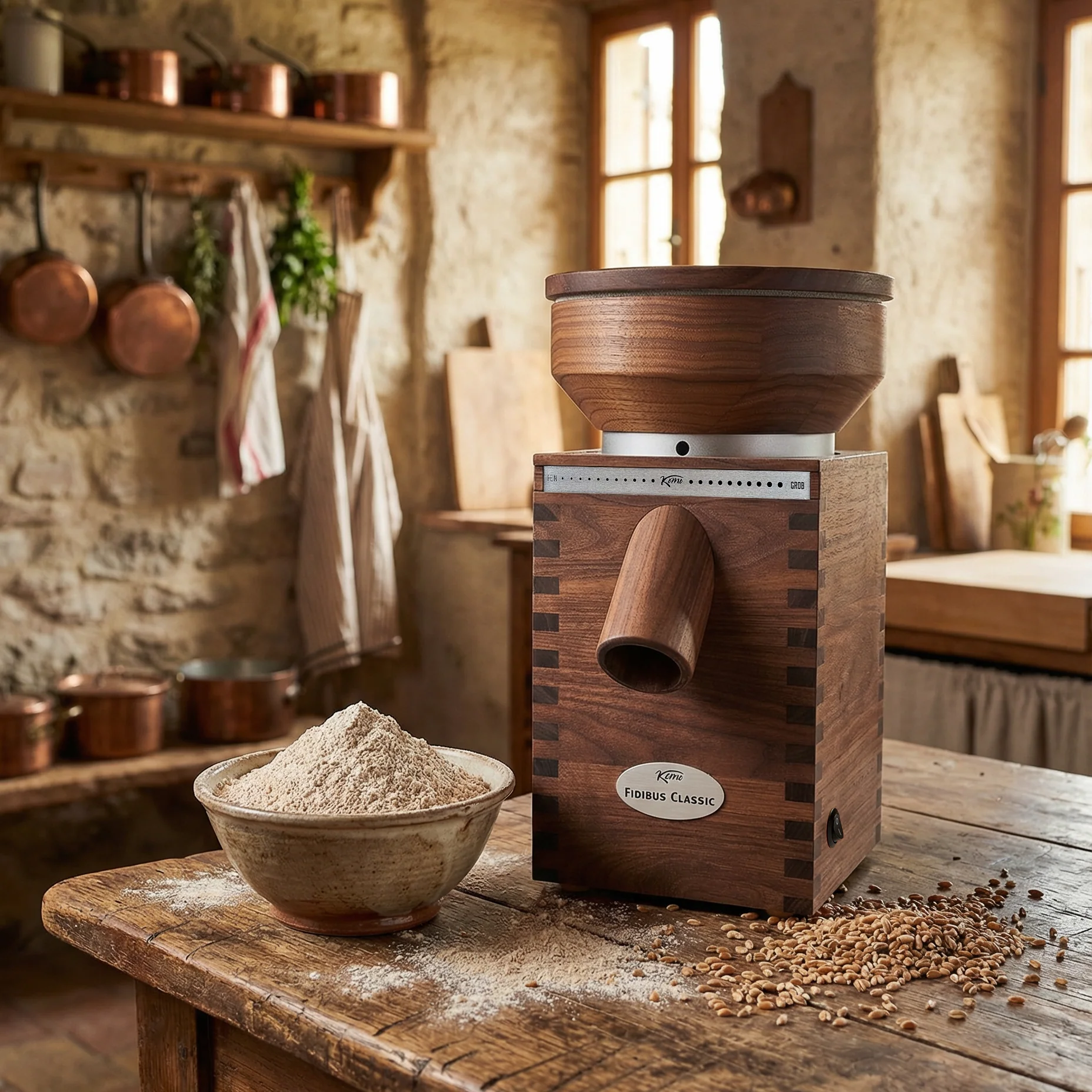 Getreidemühle Fidibus Classic Schwarznuss - Image 10