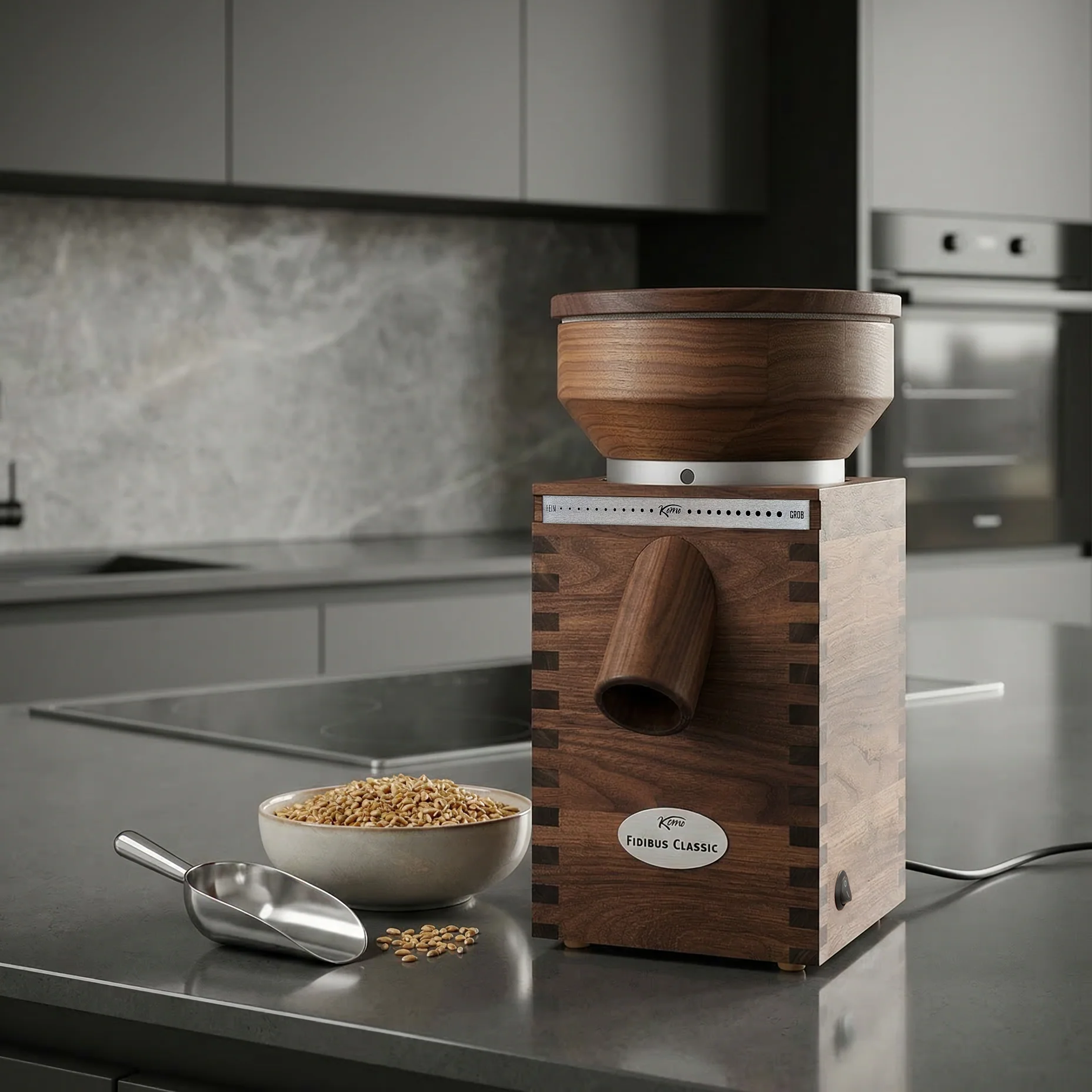 Getreidemühle Fidibus Classic Schwarznuss - Image 11